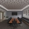 Ekena Millwork 33W x 33H x 14T Small Cameron Decorative Fretwork Wood Ceiling Panels, Walnut CELW33X33X0250CAMWA - alternate 2